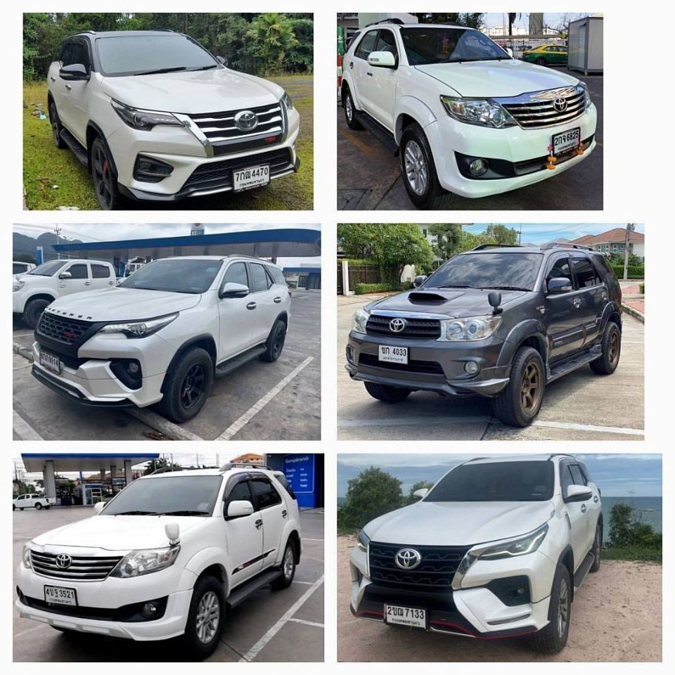 บริการรถ SUV ใหญ่ 7 ที่นั่งพร้อมคนขับ